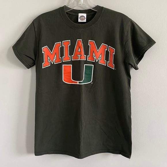 campus colors Other - University of Miami Shirt, Size Small